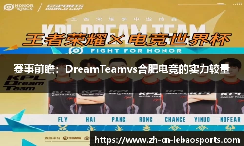 赛事前瞻：DreamTeamvs合肥电竞的实力较量